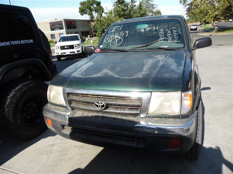 1999 TOYOTA TACOMA SR5 EXTRA CAB GREEN 2.7 AT 2WD PRERUNNER Z19777